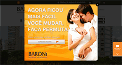 Desktop Screenshot of baronimoveis.com.br